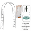 PERGOLA OGRODOWA 114 x 37 x 230 CM (+KOTWY) *5054