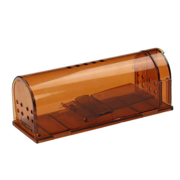 PUŁAPKA NA MYSZY / SZCZURY – ŻYWOŁAPKA 17 x 6,2 x 6,4 CM opak=2szt *4330