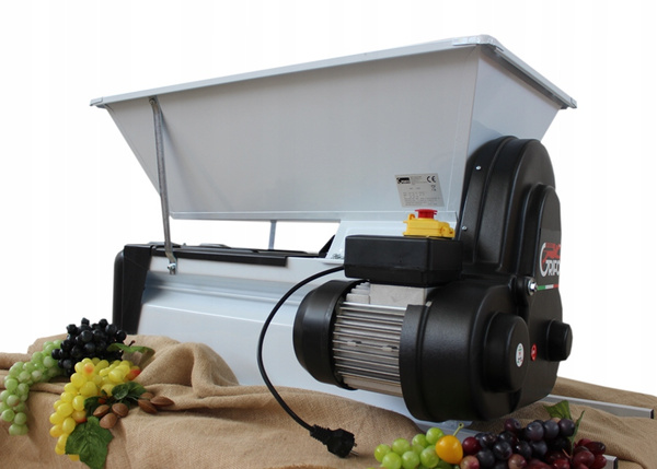 ROZDRABNIARKA +ODSZYPUŁKOWARKA DO WINOGRON 90 x 50 CM ELEKTRYCZNA -1500KG/H