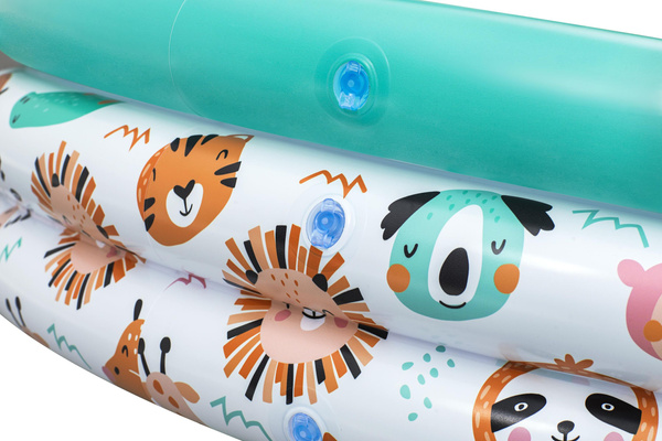 Bestway ?48" x H10"/?1.22m x H25cm Safari Pals Kiddie Pool