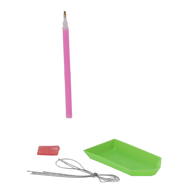 DECORAȚIUNE DE CRĂCIUN - SET PENTRU BRODAJ CU DIAMANTE "FĂ-O SINGUR" MIX DE MODELE ambalaj=12buc *7144