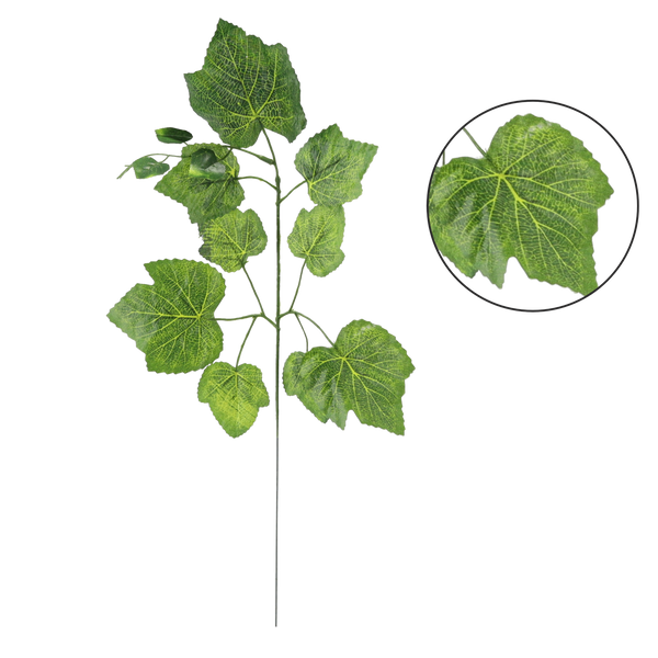 ARTIFICIAL BRANCH - VINE LEAF 58 x 34 CM