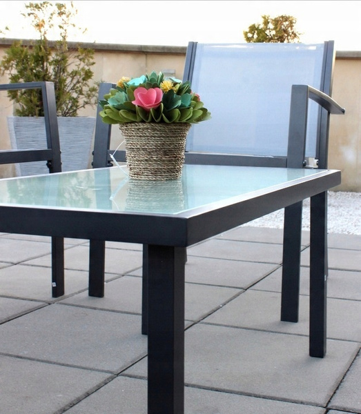 GARDEN FURNITURE SET - BENCH, 2 CHAIRS, TABLE *0846