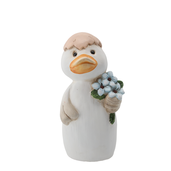 DECORAȚIUNE CERAMICĂ PENTRU STÂLPI DE ÎNÎNDRĂ - ANIMALE 11 x 10 x 22 CM AMESTEC DE MODELE disp=6buc *0319