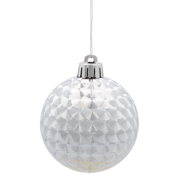 KPL. 20 BOMBEK 6 CM CZERWONY / ZŁOTY / SREBRNY *3825