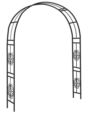 Garden Pergola 118 x 24 x 220CM