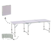 FOLDING CAMPING TABLE 180X60X70CM