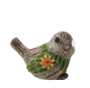 ZÁHRADNÁ FIGÚRKA - VTÁK S LED SVETIACIMI OČAMI 33,5 x 21,5 x 24 CM *7263
