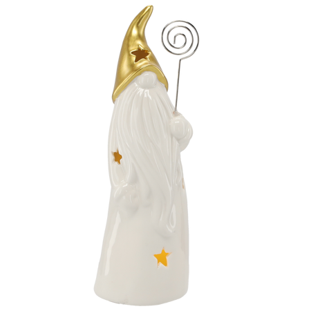 FIGURKA BOŻONAR. - SVETIACI SKRAT LED 8,2 x 6,5 x 22 CM balenie=4 ks *5821
