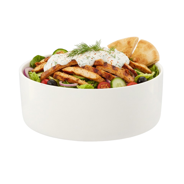 BUCȘÂ DIN PORCELAN ROTUND 23 x 23 x 9,5 CM *0541