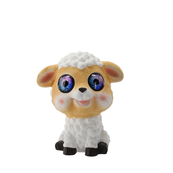 GARDEN FIGURINE - LED SHEEP 24 x 18,5 x 28 CM