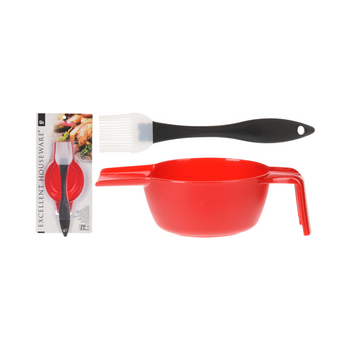 SET. BOWL WITH BRUSH *7131*