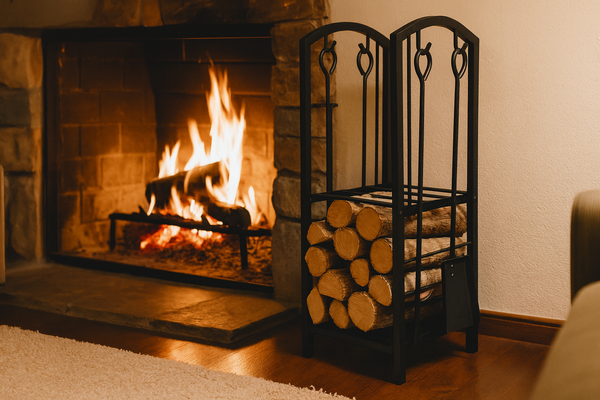 LOG RACK 4PCS TOOLS BLACK L16"