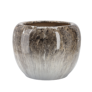 OSŁONKA CERAMICZNA NA DONICZKĘ 48 x 48 x 39,5 CM EFEKT MARMURU *5511