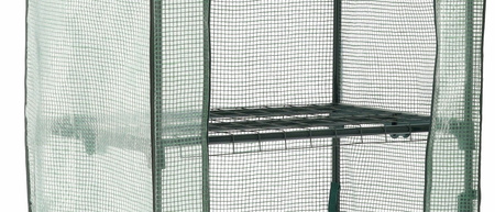 Garden Greenhouse with Four Shelves 69 X 49 X H160cm