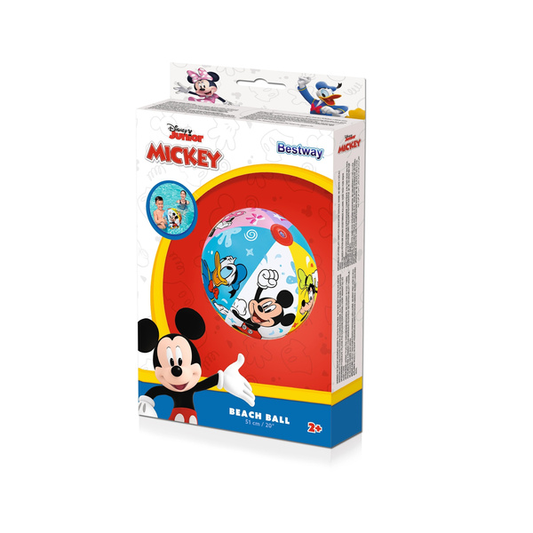 PLÁŽOVÝ MÍČ DMUCHANÝ FI 51 CM MICKEY & FRIENDS *9191