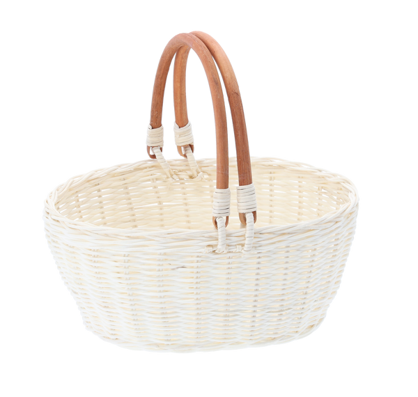 BASKET WITH HANDLE 26 X 21 X 12/24 CM