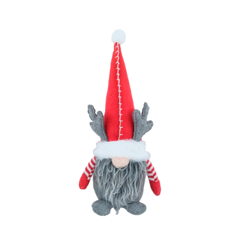 CHRISTMAS GNOME 30 CM WITH REINDEER ANTLERS