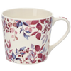 PORCELAIN MUG 400 ML LEAVES MIX COLOR PACK=12PCS