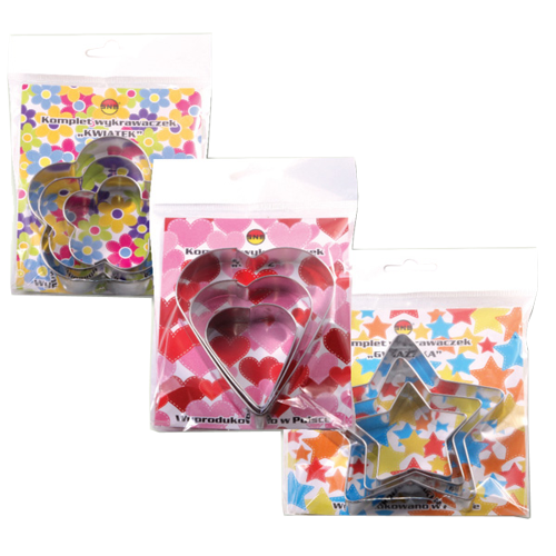 SET OF 4 SPRING COOKIE CUTTERS