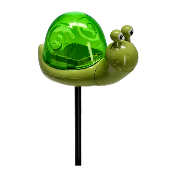 SOLAR LAMP FUNNY TURTLE / SNAIL / LADYBIRD WARM WHITE disp=12pcs