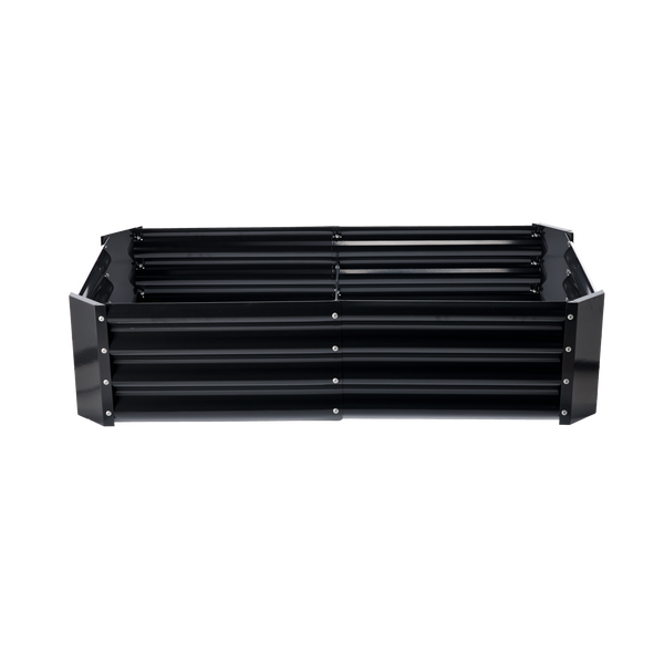 GRZĄDKA WARZYWNO-KWIATOWA 120 X 60 X 30 CM PROSTOKĄTNA ANTRACYT