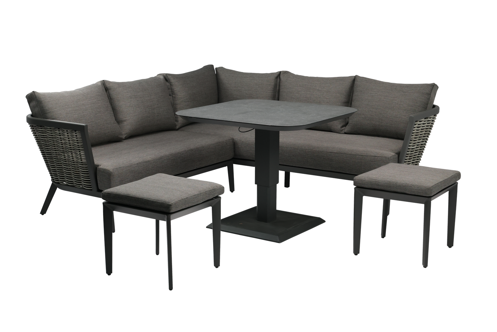 ZESTAW MEBLI ALUMINIOWYCH "TALLINN" (SOFA NAROŻNA + 2 PUFY + STOLIK Z REGULOWANĄ WYS.) SZARY + SZARE PODUSZKI pol_pl_ZESTAW-MEBLI-ALUMINIOWYCH-TALLINN-SOFA-NAROZNA-2-PUFY-STOLIK-Z-REGULOWANA-WYS-SZARY-SZARE-PODUSZKI-9058_5