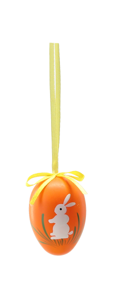 KPL. 6 VEĽKONOČNÝCH VAJÍČOK 6 CM S MOTÍVOM ZVIERATKÁ MIX VZOROV TRUBICA *9427