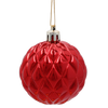 SET OF 33 CHRISTMAS BAUBLES RED, SILVER, GOLD