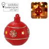 FIGURKA - ČERVENÁ LED GUĽA 13 CM *1495