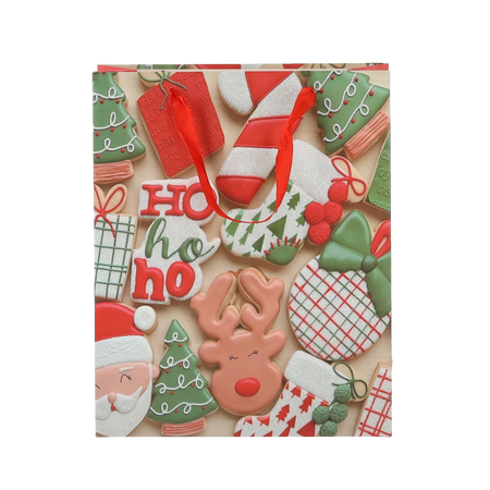 CHRISTMAS GIFT BAG XMAS 18 x 24 x 8 CM