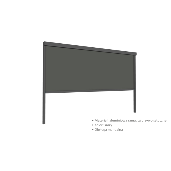 ROLETA ZIP DO PERGOLI ALUMINIOWEJ 3 M