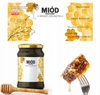 Sada 100 štítkov med spadový - spadáč listnatý 116 x 50 mm *8313