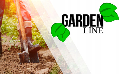 Cultivator cu trei dinți cu mâner din fibră de sticlă de 120 cm *4112