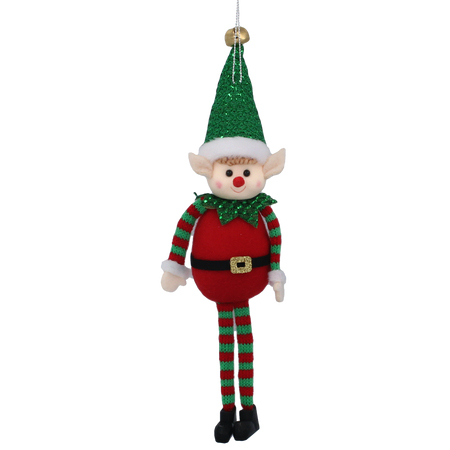 DECORAȚIUNE DE BRAD - ELF MIX DE CULORI 10 x 28 CM ambalaj=6buc *8532