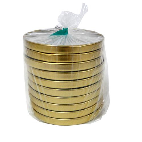 KPL. 10 VÍČEK FI 82 4Z ZLATÉ *2592*