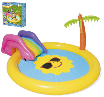 Teren de joacă umflat / Piscină cu tobogan 237 x 201 x 104 cm *2179