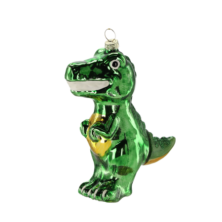 BOMBĂ DIN STICLĂ - DINOZAUR 9 x 4,4 x 12 CM pachet=6buc *4570