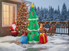 INFLATABLE CHRISTMAS TREE LED