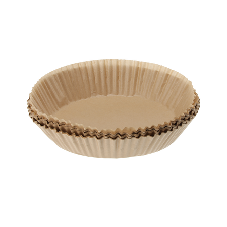 KPL. 50 WKŁADÓW DO FRYTKOWNICY BEZTŁUSZCZOWEJ PAPIEROWE OKRĄGŁE 16 X 4,5 CM *2541