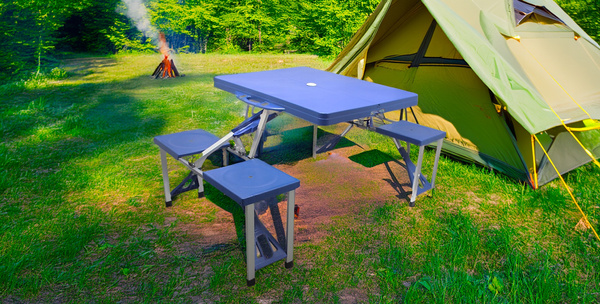 SET TOURIST - FOLDING TABLE WITH STOOLS *2712