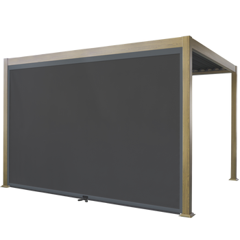 ROLETĂ PENTRU PERGOLĂ DIN ALUMINIU 4 M MANUALĂ 366 CM *1460