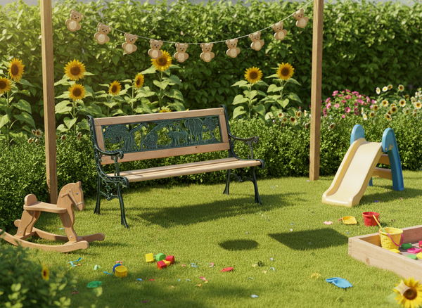 ŁAWKA DO OGRODU 82 x 39 x 50 CM DLA DZIECI