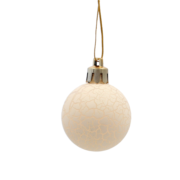 Sada 18 vánočních ozdob 4 cm *5447