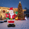 INFLATABLE SANTA CLAUS LED 240 CM