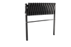 SKLÁDACÍ LAVICE DĚLKA 86 CM ČERNÁ *8299