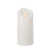 LED SVIECA S POHYBLIVÝM PLAMEŇOM 7CMX15CM BIELA*7446