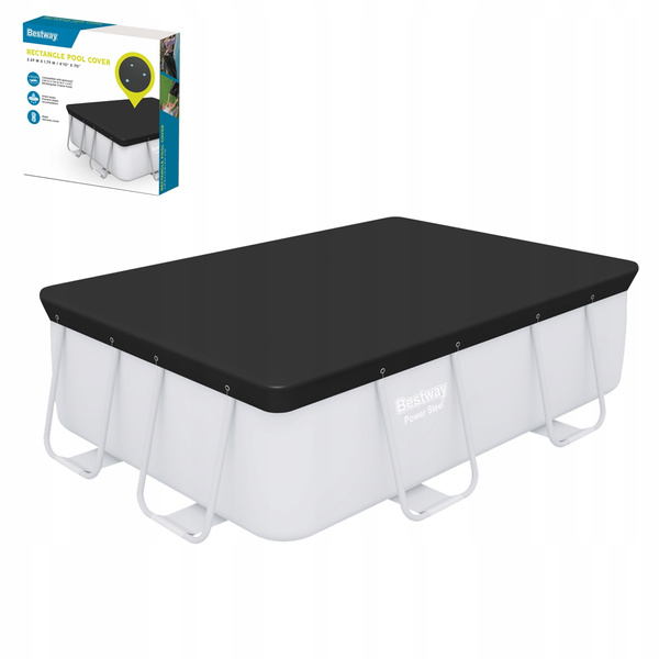 COVOR PENTRU BAZIN RECTANGULAR CU CADRU 111" x 77" /282cm x 196cm/*1769