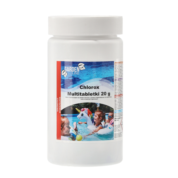 CHLOROX MULTITABLETS 20G-1KG