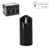 LED CANDLE WITH MOVING FLAME 7CMX15CM BLACK*8481